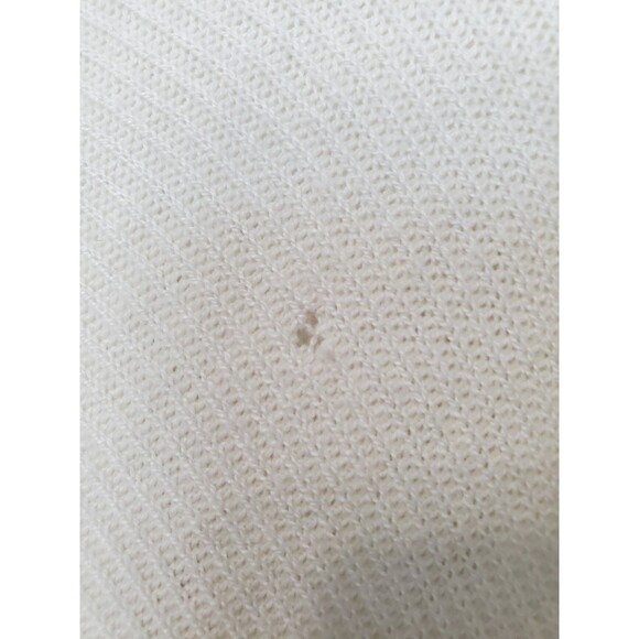 Sweaty Betty Off-White Cashmere Blend Longline Open Front Cardigan Size Medium - Picture 8 of 9